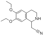 6,7-Diethoxy-1,2,3,4-tetrahydro-1-isoquinoline acetonitrile, 99%