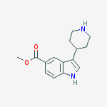 methyl 3-(piperidin-4-yl)-1H-indole-5-carboxylate