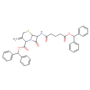 5-Thia-1-azabicyclo[4.2.0]octane-2-carboxylic acid,7-[[5-(diphenylmethoxy)-1,5-dioxopentyl]amino]-3-methylene-8-oxo-,diphenylmethyl ester, (6R,7R)-
