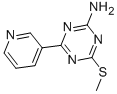 4-(METHYLTHIO)-6-(3-PYRIDYL)-1,3,5-TRIAZIN-2-AMINE