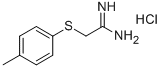 2-(4-METHYLPHENYLTHIO)ACETAMIDINE HYDROCHLORIDE