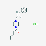 1-pentanoyl-4-[(2E)-3-phenylprop-2-en-1-yl]piperazine hydrochloride