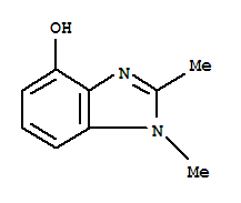 1H-Benzimidazol-4-ol,1,2-dimethyl-