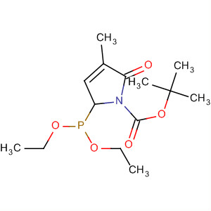 1H-Pyrrole-1-carboxylic acid,5-(diethoxyphosphinyl)-2,5-dihydro-3-methyl-2-oxo-, 1,1-dimethylethylester