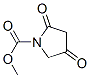 1-Pyrrolidinecarboxylicacid, 2,4-dioxo-, methyl ester