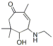 2-Cyclohepten-1-one,4-(ethylamino)-5-hydroxy-2,6,6-trimethyl-