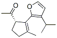 1-[(S)-3-Methyl-2-(3-isopropylfuran-2-yl)-2-cyclopenten-1-yl]ethanone