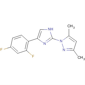 1H-Pyrazole, 1-[4-(2,4-difluorophenyl)-1H-imidazol-2-yl]-3,5-dimethyl-