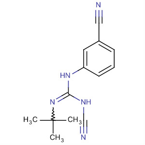 Guanidine, N-cyano-N'-(3-cyanophenyl)-N''-(1,1-dimethylethyl)-