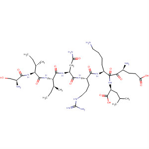 L-Leucine,L-seryl-L-isoleucyl-L-isoleucyl-L-asparaginyl-L-arginyl-L-a-glutamyl-L-lysyl-