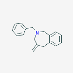 1H-2-Benzazepine, 2,3,4,5-tetrahydro-4-methylene-2-(phenylmethyl)-