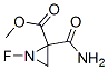 2-Aziridinecarboxylicacid, 2-(aminocarbonyl)-1-fluoro-, methyl ester