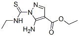 ETHYL 5-AMINO-1-[(ETHYLAMINO)CARBONOTHIOYL]-1H-PYRAZOLE-4-CARBOXYLATE