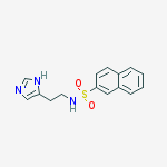 2-Naphthalenesulfonamide, N-[2-(1H-imidazol-4-yl)ethyl]-