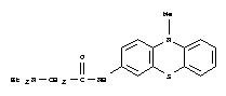 Acetamide, 2-(diethylamino)-N-(10-methyl-10H-phenothiazin-3-yl)-