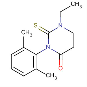 4(1H)-Pyrimidinone, 3-(2,6-dimethylphenyl)-1-ethyltetrahydro-2-thioxo-