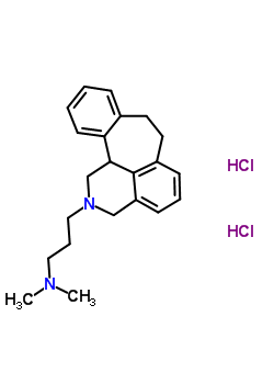 N,N-dimethyl-3-(3,7,8,12b-tetrahydrobenzo[6,7]cyclohepta[1,2,3-de]isoquinolin-2(1H)-yl)propan-1-amine dihydrochloride