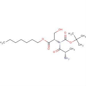L-Serine, N-[(1,1-dimethylethoxy)carbonyl]-L-alanyl-, heptyl ester