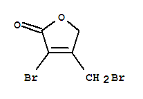 2(5H)-furanone, 3-bromo-4-(bromomethyl)-