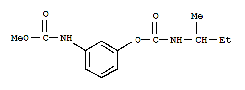 3-[(methoxycarbonyl)amino]phenyl butan-2-ylcarbamate 