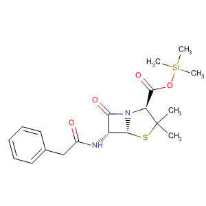 4-Thia-1-azabicyclo[3.2.0]heptane-2-carboxylic acid,3,3-dimethyl-7-oxo-6-[(phenylacetyl)amino]- (2S,5R,6R)-, trimethylsilylester