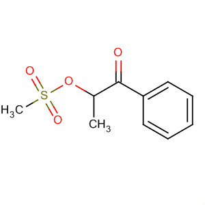 1-Propanone, 2-[(methylsulfonyl)oxy]-1-phenyl-