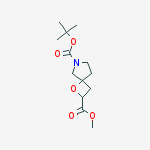 1-Oxa-6-azaspiro[3.4]octane-2,6-dicarboxylic acid, 6-(1,1-dimethylethyl) 2-methyl ester