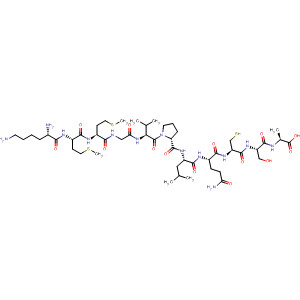L-Alanine,L-lysyl-L-methionyl-L-methionylglycyl-L-valyl-L-prolyl-L-leucyl-L-glutaminyl-L-cysteinyl-L-seryl-