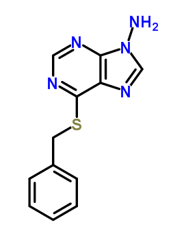 6-(benzylsulfanyl)-9H-purin-9-amine