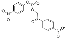  Methylphosphonic acid 4-nitrophenyl 2-(4-nitrophenyl)-2-oxoethyl ester 