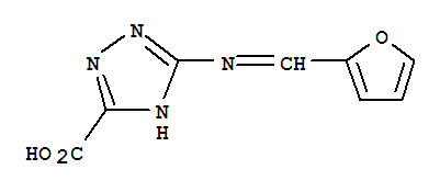 1H-1,2,4-Triazole-3-carboxylicacid, 5-[(2-furanylmethylene)amino]-
