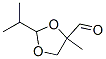 1,3-Dioxolane-4-carboxaldehyde,4-methyl-2-(1-methylethyl)-