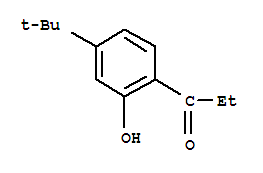 1-Propanone,1-[4-(1,1-dimethylethyl)-2-hydroxyphenyl]-