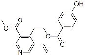 5-Vinyl-4-[2-[(4-hydroxybenzoyl)oxy]ethyl]-3-pyridinecarboxylic acid methyl ester