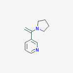 3-(1-pyrrolidinylvinyl)pyridine