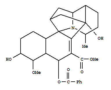 5,6,9-[1]Butanyl[4]ylidene-5H-benz[6,7]indeno[7a,1-b]pyrrole-10-carboxylicacid,11-(benzoyloxy)-1,2,3,4,4a,6,7,7a,8,9,11,11a-dodecahydro-2,9-dihydroxy-1-methoxy-15-methyl-,methyl ester, (1S,2R,4aS,4bS,5R,6S,7aR,9S,11S,11aS,12S,15R)- (9CI)