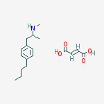 1-(4-butylphenyl)-N-methylpropan-2-amine (2E)-but-2-enedioate