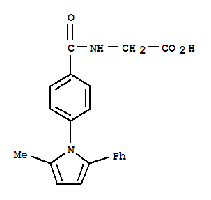 N-[4-(2-methyl-5-phenyl-1H-pyrrol-1-yl)benzoyl]glycine