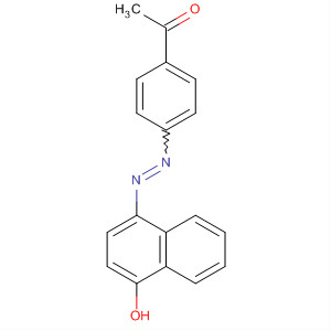 Ethanone, 1-[4-[(4-hydroxy-1-naphthalenyl)azo]phenyl]-