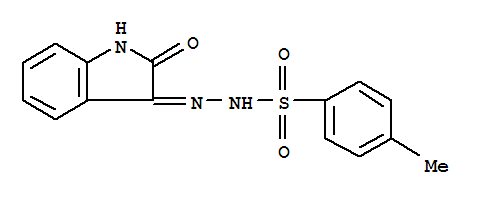 4-Methyl-N'-[(3Z)-2-oxo-1,2-dihydro-3H-indol-3-ylidene]benzenesulfonohydrazide