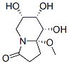 3(2H)-Indolizinone,hexahydro-6,7,8-trihydroxy-8a-methoxy-, (6S,7S,8S,8aS)-