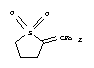 2-(diphenylmethylidene)tetrahydrothiophene 1,1-dioxide