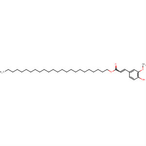 2-Propenoic acid, 3-(4-hydroxy-3-methoxyphenyl)-, tetracosyl ester