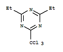 2,4-DIETHYL-6-(TRICHLOROMETHYL)-S-TRIAZINE
