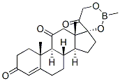 17,21-[(Methylboranediyl)bisoxy]pregn-4-ene-3,11,20-trione