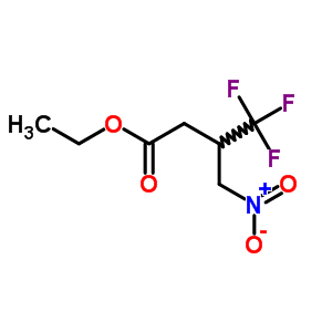 ethyl 4,4,4-trifluoro-3-(nitromethyl)butanoate
