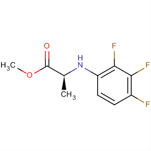 L-Alanine, N-(2,3,4-trifluorophenyl)-, methyl ester