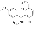 N-[(2-HYDROXY-NAPHTHALEN-1-YL)-(4-METHOXY-PHENYL)-METHYL]-ACETAMIDE