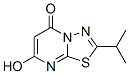 5H-1,3,4-Thiadiazolo[3,2-a]pyrimidin-5-one,7-hydroxy-2-(1-methylethyl)-