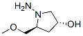 3-PYRROLIDIN-1-YL,1-AMINO-5-(METHOXYMETHYL)-,(3R,5S)-